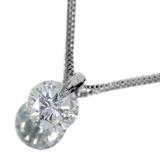 大粒 1カラット 一粒ダイヤモンドネックレス 天然ダイヤモンド Deliciae 大粒1カラット1粒 ダイヤモンドペンダント ネックレス 6本爪
