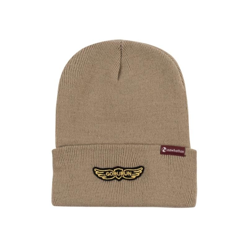 【20%オフ】ウィングワッペン ワッチキャップ / ベージュ