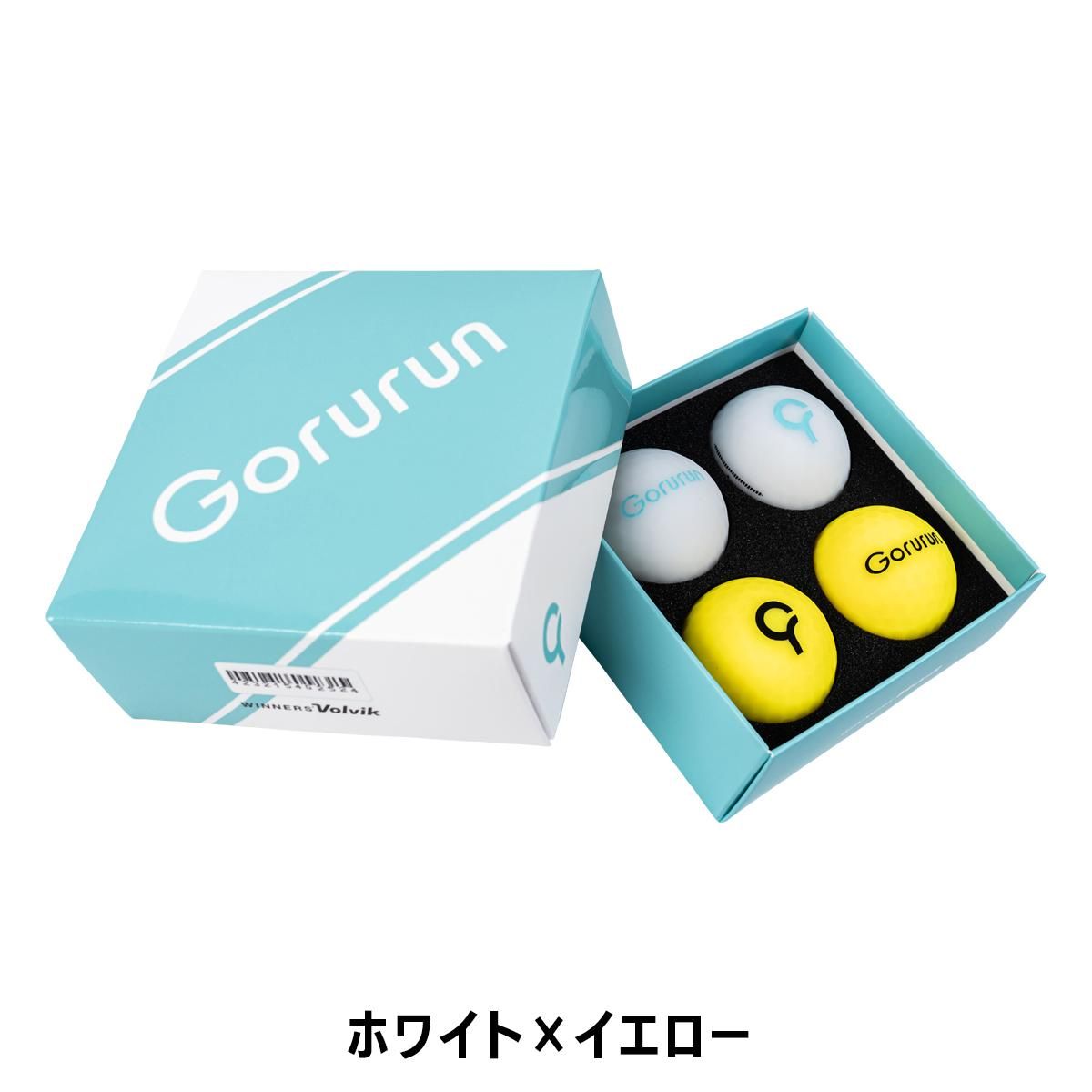 Gorurun ✕ Volvik VIVID LITE ゴルフボール(4球入) | Gorurun Gorurun ✕ Volvik VIVID LITE ゴルフボール(4球入) | Gorurun