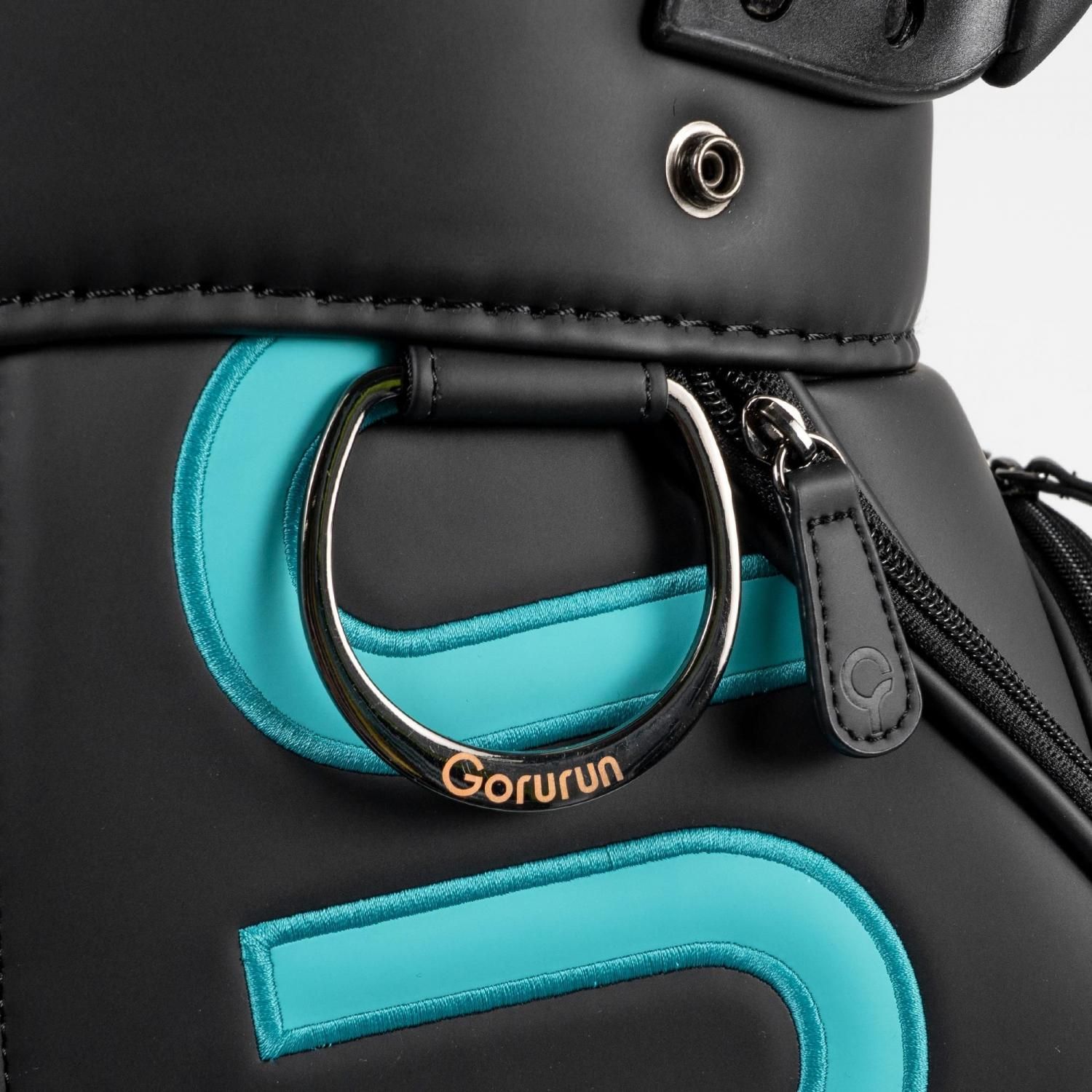 キャディバッグ キャスター付き / ブラック | Gorurun ごるらん