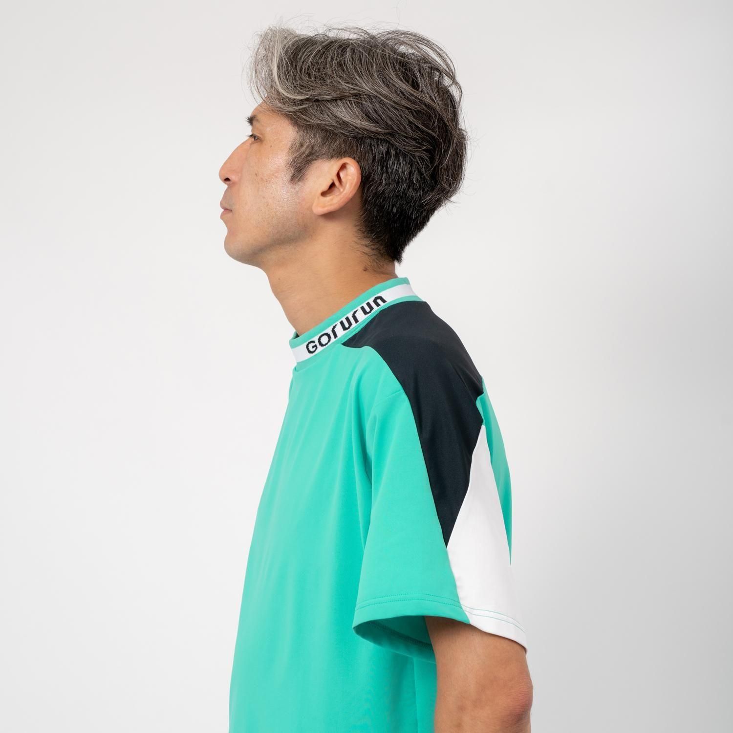 BANDEL ウーマン ジャガードリブモックネックシャツ XS ホワイト ヘムリブ モックネックシャツ [全5色] – muta Online Store