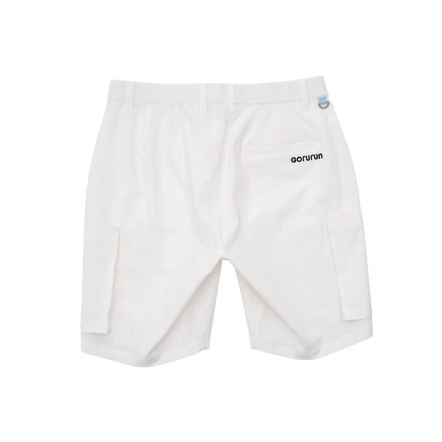 STONE  ホワイトカーゴショートパンツ WAAC X JONES】WOMEN カーゴショートパンツ ホワイト