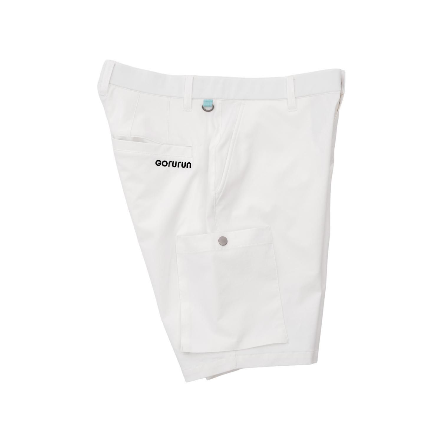 ストレッチフィット カーゴショートパンツ / ホワイト | Gorurun