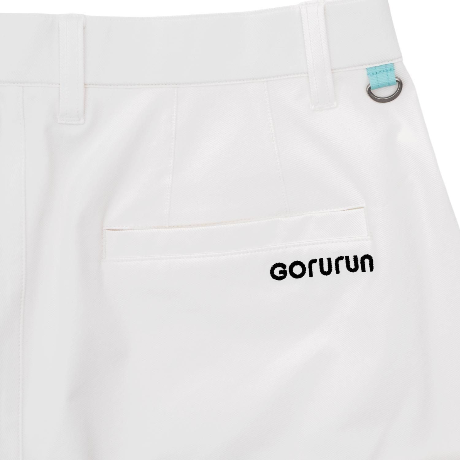 ストレッチフィット カーゴショートパンツ / ホワイト | Gorurun