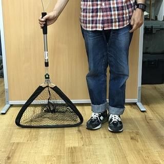 美品Highland cane ランディングネット／フライフィッシング/おまけ付 美品Highland cane ランディングネット／フライフィッシング