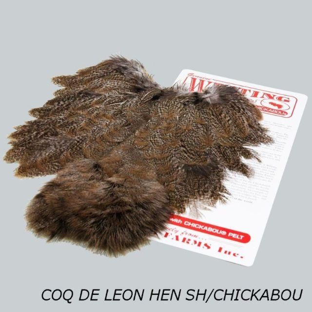 WhitingCoq de LeonRooster & Hen Soft Hackle with Chickabou