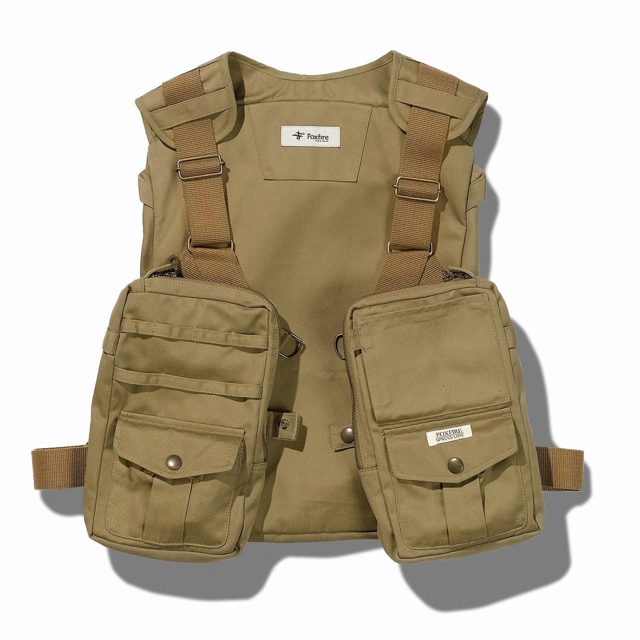 [新品] Foxfire バーチカルタックルベスト Foxfireバーチカルタックルベスト - 加藤毛ばり店