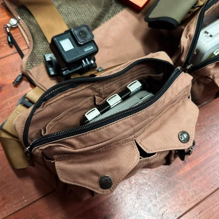 FILSON メッシュ フライフィッシング ストラップ ベスト - 加藤 FILSON メッシュ フライフィッシング ストラップ ベスト - 加藤