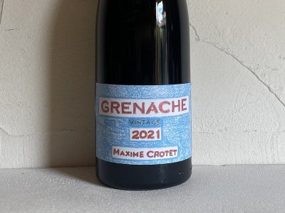 ֡[2021] 󡦥ɡե󥹡ʥå塡ơʥޥࡦơˡVin de France Grenache Vintage (Maxime Crotet)ξʲ