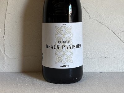 ֡[2020]  ܡ ץ쥸ʥХƥ󡦥֡ˡCuvée Beaux Plaisirs   (Bastien Boutareaud)ξʲ