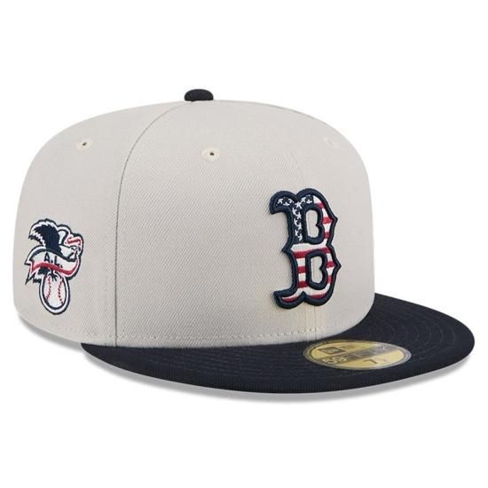 ڥܥȥ åɥå(BOSTON REDSOX)New Era 2024 Fourth of July 59FIFTY Fitted å