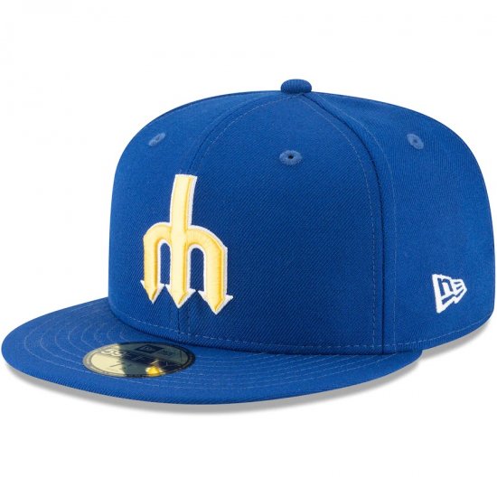 ڥȥ ޥʡ(SEATTLE MARINERS)New Era ѡ󥳥쥯 Wool 59FIFTY Fitted å