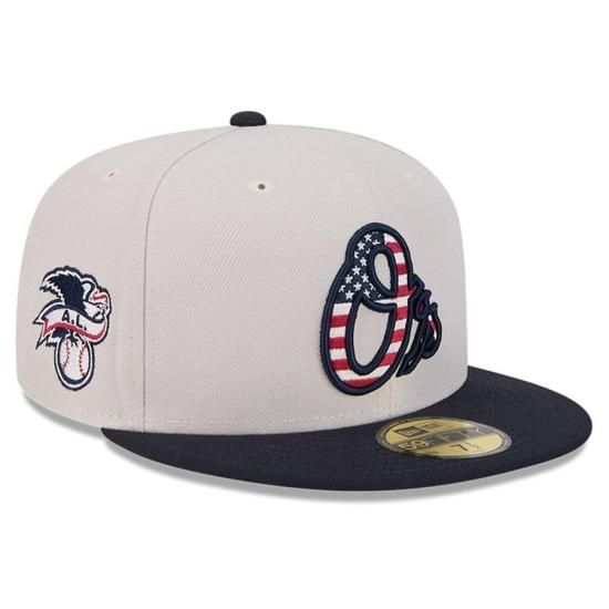 ڥܥƥ⥢ ꥪ륺(BALTIMORE ORIOLES)New Era 2024 Fourth of July 59FIFTY Fitted å