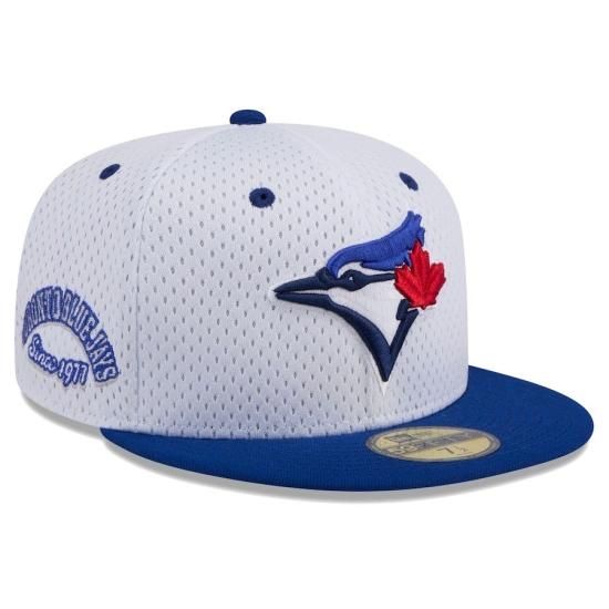 ڥȥ ֥롼(TRONT BLUEJAYS)New Era Throwback Mesh 59FIFTY Fitted å