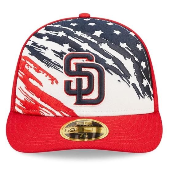 サンディエゴ パドレス New Era Fashion Color チームロゴ 59fifty Fitted キャップ All Balls