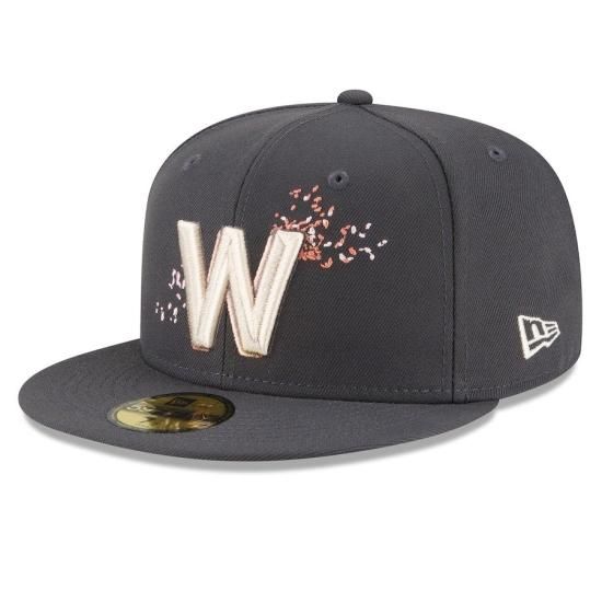 NEW ERA UPSIDE DOWN Washington Nationalsコーチジャケット