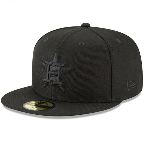 ڥҥ塼ȥ ȥ(HOUSTON ASTROS)New Era Black Primary Logo Basic 59FIFTY Fitted å