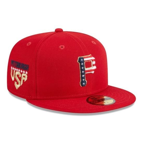 ڥԥåĥС ѥ졼(PITTSBURGH PIRATES)New Era 2023 Fourth of July 59FIFTY Fitted å
