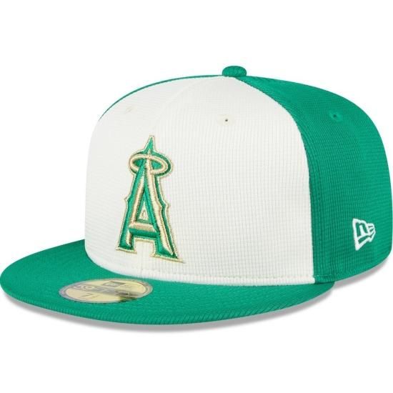 【ロサンゼルス エンゼルス】New Era 2023 St. Patrick's Day Low Profile 59FIFTY Fitted  キャップ-ALL.BALLS