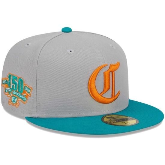 ڥ󥷥ʥƥ å(CINCINNATI REDS)New Era Gray/Teal 59FIFTY Fitted å