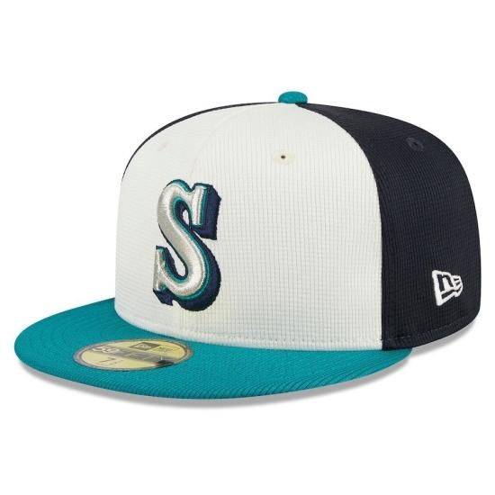 ڥȥ ޥʡ(SEATTLE MARINERS)New Era 2024 Хåƥ󥰥ץ饯ƥ 59FIFTY Fitted å