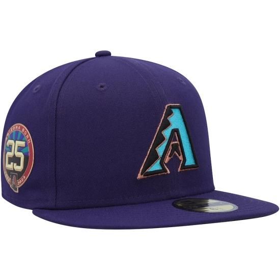 ڥ꥾ ɥХå(ARIZONA DIAMONDBACKS)New Era Purple Turn Back The Clock 59FIFTY Fitted å