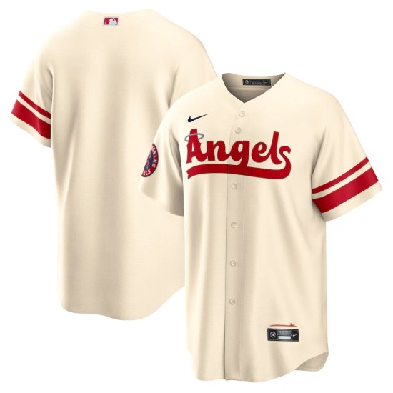 【リバーシブル】MLB ANGELS エンジェルス ユニフォーム ゲームシャツ