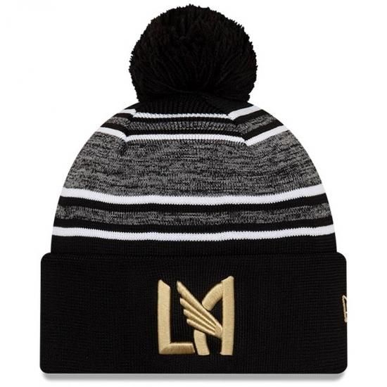 ڥ󥼥륹FC(LAFC)New Era եɥ쥯 Cuffed ˥å˹/˥åȥå with Pom