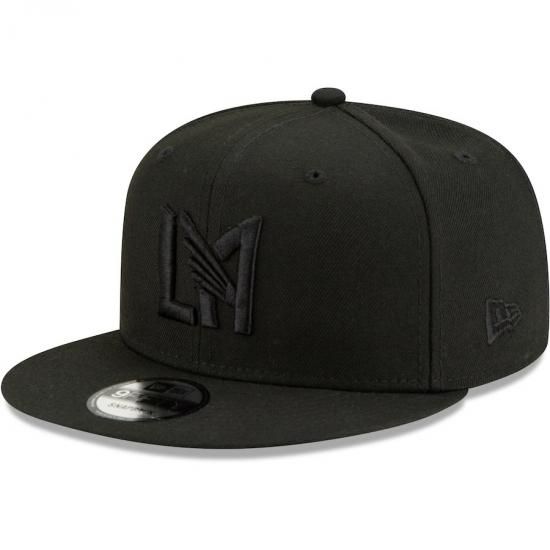 ڥ󥼥륹FC(LAFC)New Era Blackout Icon 9FIFTY Adjustable Snapback å