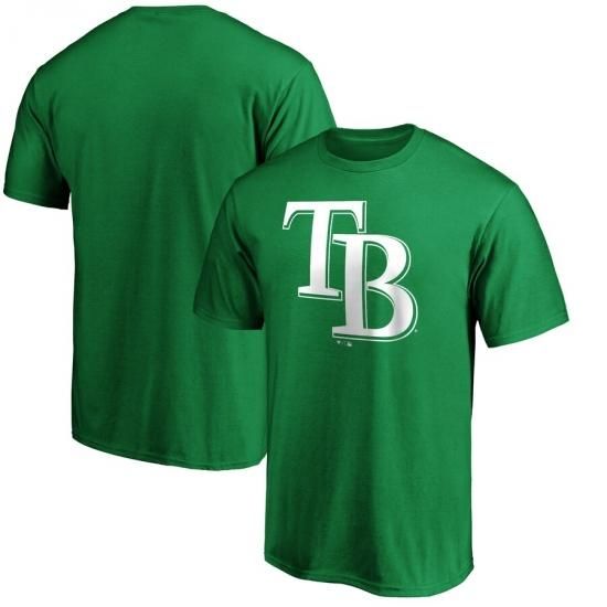 ڥѥ٥ 쥤(TAMPABAY RAYS)Fanatics Branded Green St. Patrick's Day White Logo T