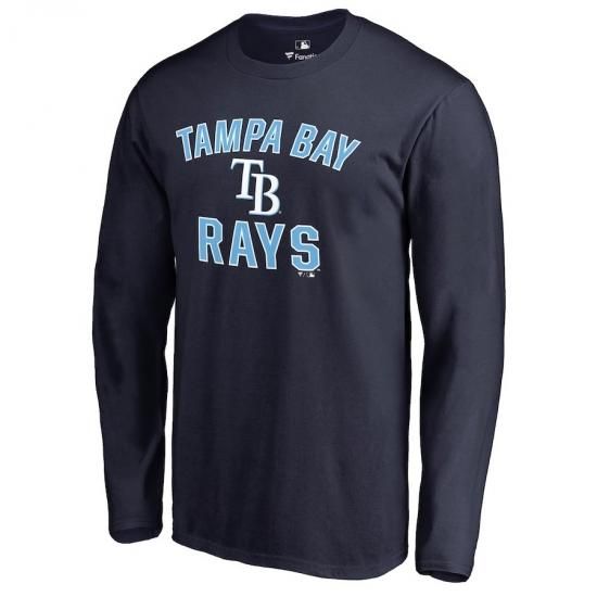 ڥѥ٥ 쥤(TAMPABAY RAYS)Fanatics Navy Victory Arch Long Sleeve T