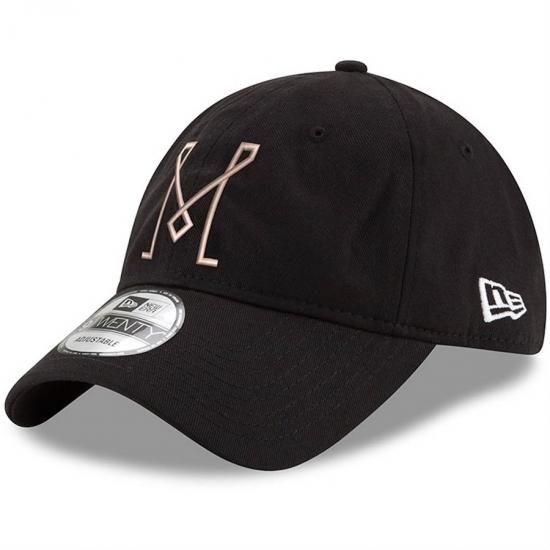 ڥƥ ޥCF(Inter Miami CF)New Era Black Logo Believe 9TWENTY Adjustable å