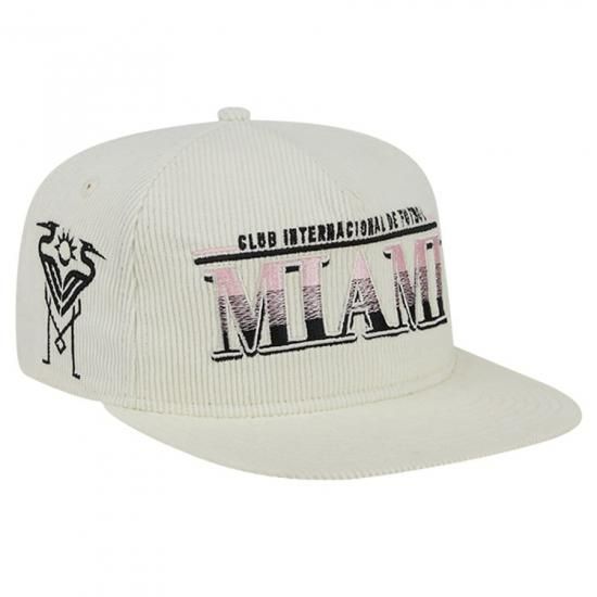 ڥƥ ޥCF(INTER MIAMI CF)New Era Throwback Corduroy Golfer Adjustable Hat