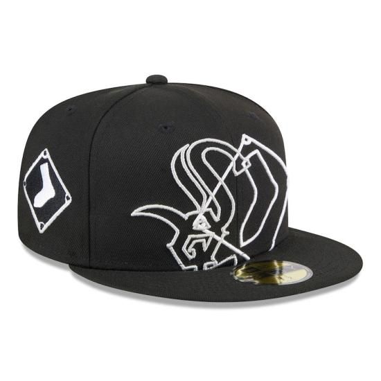 ダ*ナ様 シカゴ　ホワイトソックス　キャップ　Chicago　white sox シカゴ ホワイトソックス】New Era Fitted キャップ-ALL.BALLS