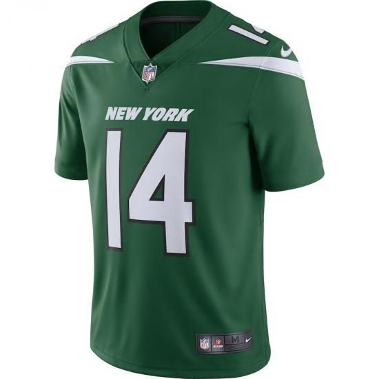 New York Jets Sam Darnold #14 Black Nike On Field Jersey