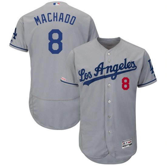 【ロサンゼルス ドジャース】マニー・マチャド Majestic ホーム オーセンティック ユニフォーム #8-ALL.BALLS