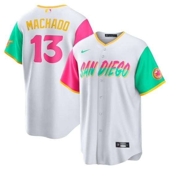 ڥǥ ѥɥ쥹(SANDIEGO PADRES)ۥޥˡޥ Nike 2022 City Connect Replica Player ˥ե #13