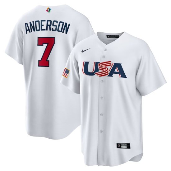 WBC ꥫɽ(USA Baseball)ۥƥࡦ Nike 2023 World Baseball Classic Replica Player ˥ե #7