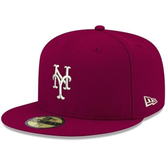 ڥ˥塼衼 å(NEWYORK METS)New Era Cardinal White Logo 59FIFTY Fitted å