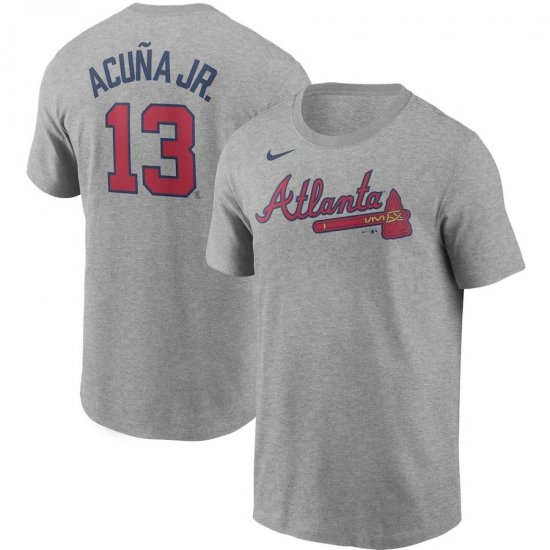 【フォロー割】Nike T-Shirt MLB Braves アクーニャJr.