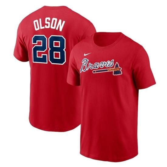 ڥȥ ֥졼֥(ATLANTA BRAVES)ۥޥåȡ륽 Nike ͡ʥС T #28