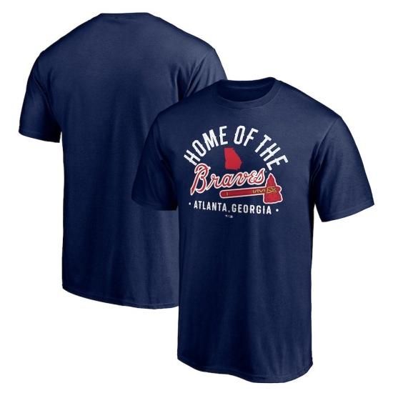 ڥȥ ֥졼֥(ATLANTA BRAVES)Fanatics Branded Hometown Collection Home of the Braves T