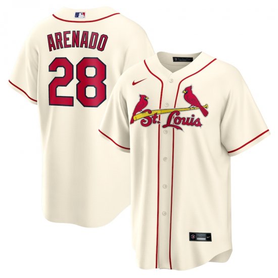 ノーラン・アレナドARENADO カージナルス　MLB 　レプリカ　ユニフォームカーディナルス