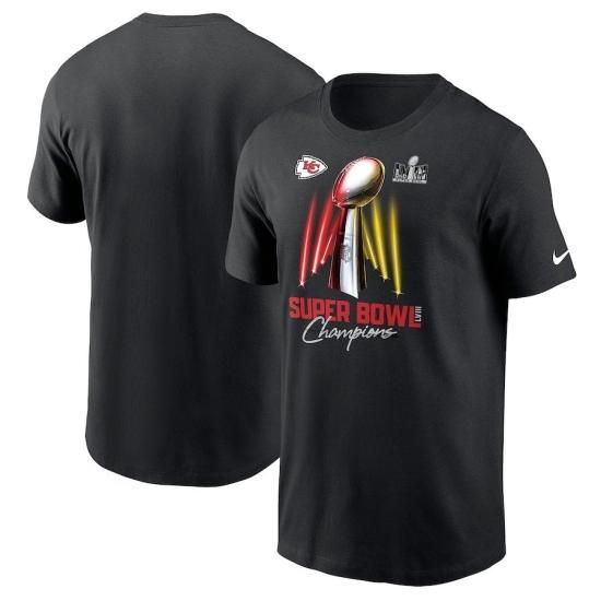 ڥ󥶥ƥ ե(Kansas City Chiefs)Nike Super Bowl LVIII Champions Lombardi Trophy T
