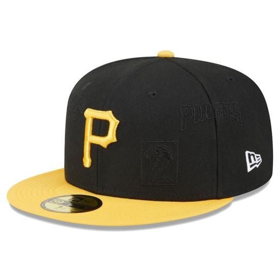 ڥԥåĥС ѥ졼(PITTSBURGH PIRATES)New Era Multi Logo 59FIFTY Fitted å