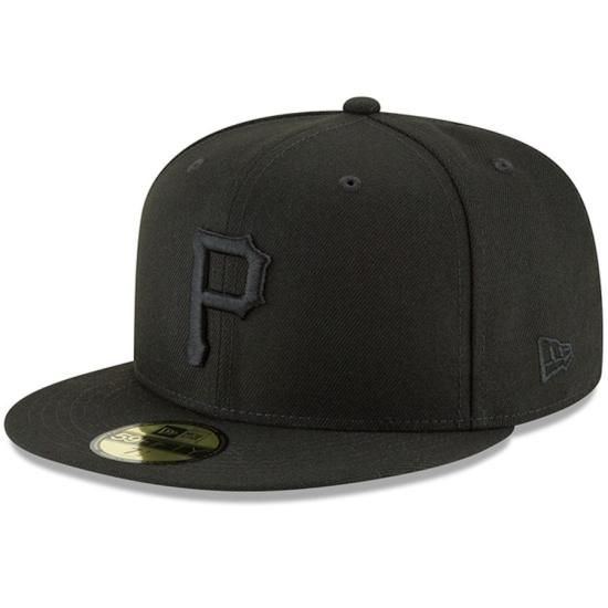 ڥԥåĥС ѥ졼(PITTSBURGH PIRATES)New Era Black Primary Logo Basic 59FIFTY Fitted å