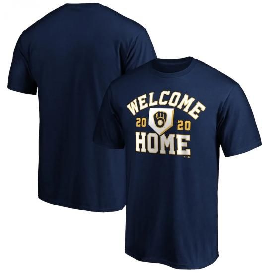 ڥߥ륦 ֥(MILWAUKEE BREWERS)2020 Welcome Home T