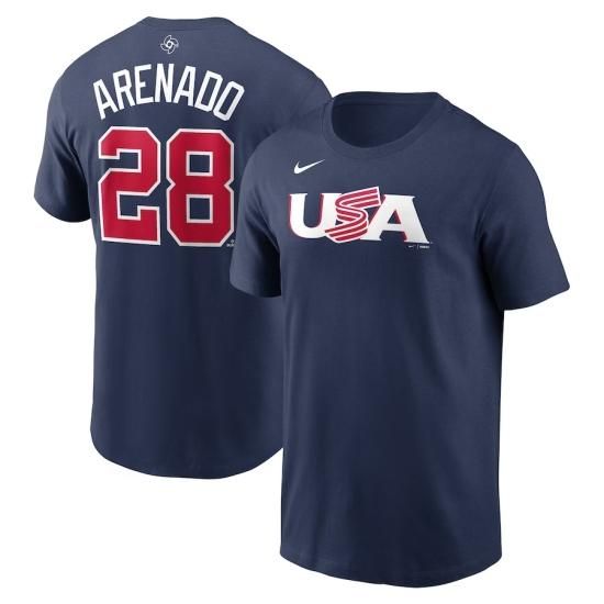 WBC ꥫɽ(USA Baseball)ۥΡ󡦥ʥ Nike 2023 World Baseball Classic ͡&ʥС T #28