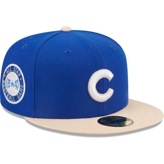 ڥ ֥(CHICAGO CUBS)New Era Royal 59FIFTY Fitted å