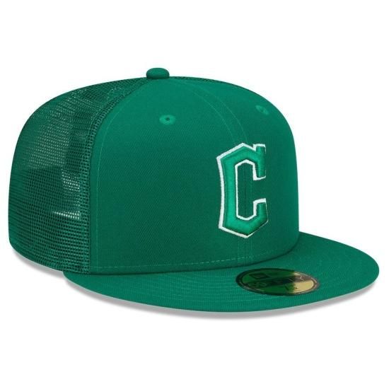 New Era INDIANS (インディアンス) キャップ 水色×緑 New Era INDIANS (インディアンス) キャップ 水色×緑